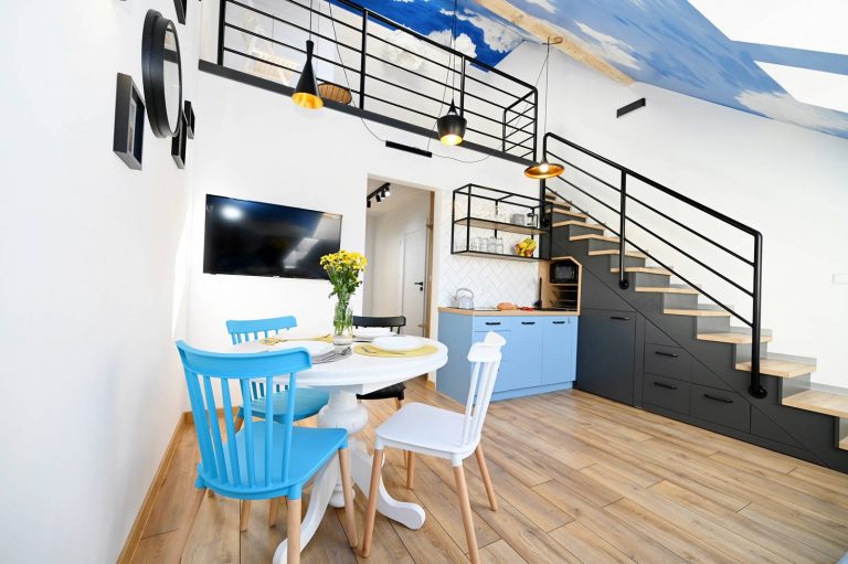 ApartSzczyrk-Apartament-Niebo-salon-kuchnia-55