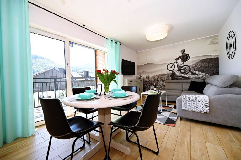 ApartSzczyrk-Apartament-Mietowy-salon-kuchnia-41