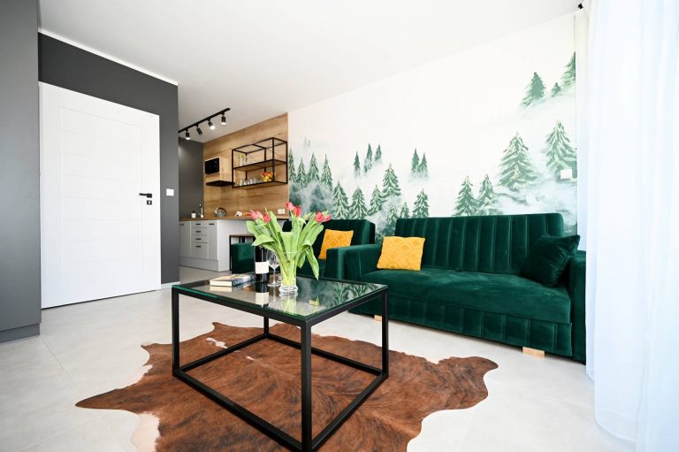 ApartSzczyrk-Apartament-Natura-salon-kuchnia-42